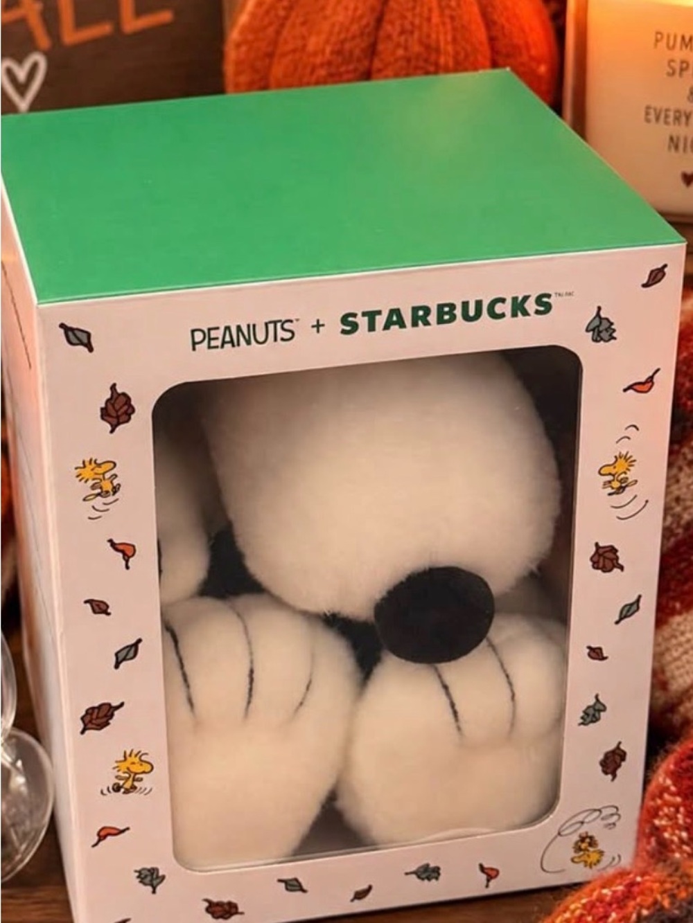 Starbucks snoopy plush
